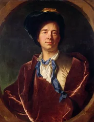 Porträt von Bernard le Bovier de Fontenelle (1657-1757)